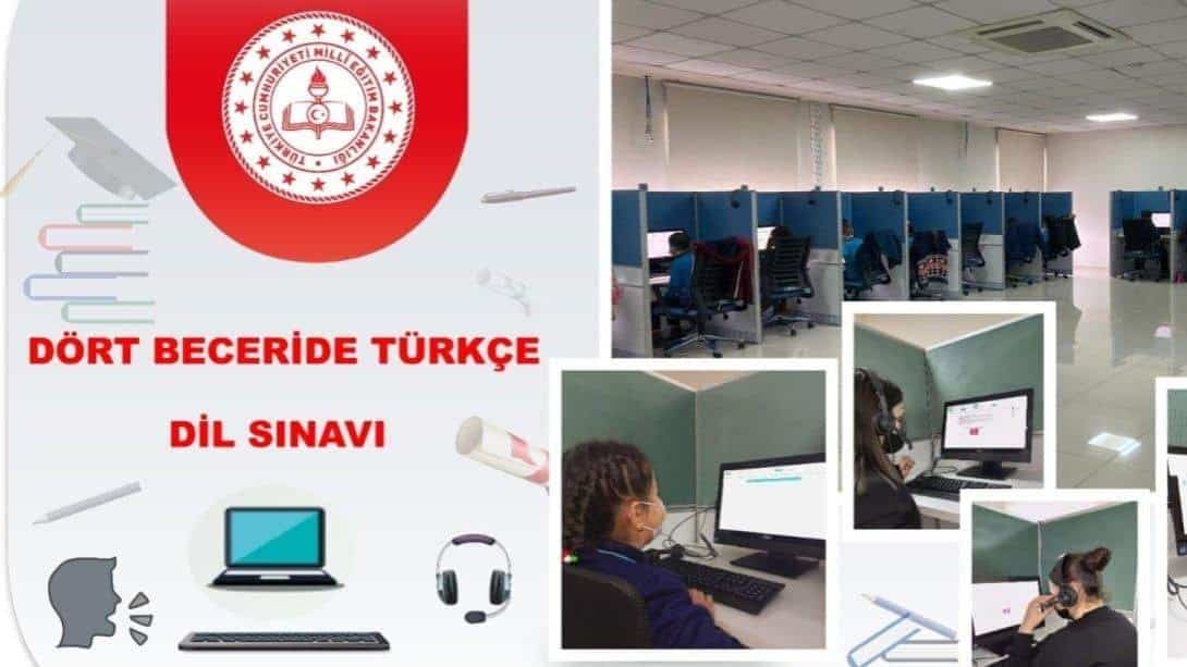 Dört Beceride Türkçe Dil Sınavı 2024 Uygulaması İlimizde 24 Nisan-26 Nisan Tarihleri Arasında Gerçekleştiriliyor